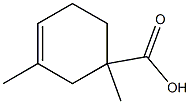 3-Cyclohexene-1-carboxylic acid, 1,3-dimethyl- (6CI,8CI,9CI) Struktur