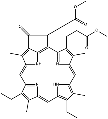 methyl phaeoporphyrin a(5) Struktur