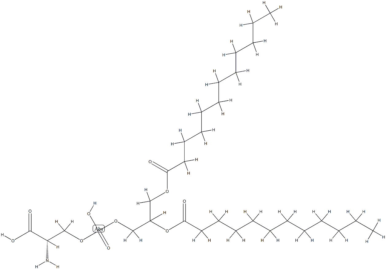 dilauroylphosphatidylserine Struktur