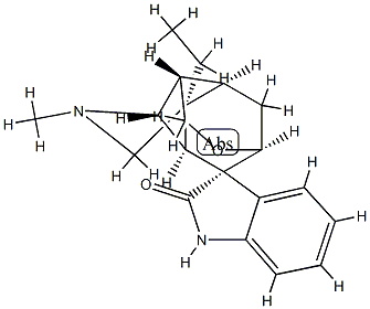 18,19-Dihydrogelsemine Struktur