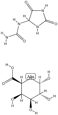 ALLANTOIN POLYGALACTURONIC ACID Struktur