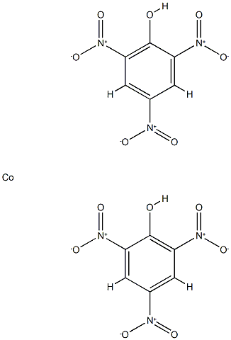 COBALT PICRATE X-HYDRATE Struktur