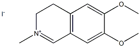 Isoquinolinium,3,4-dihydro-6,7-dimethoxy-2-methyl-, iodide (1:1)