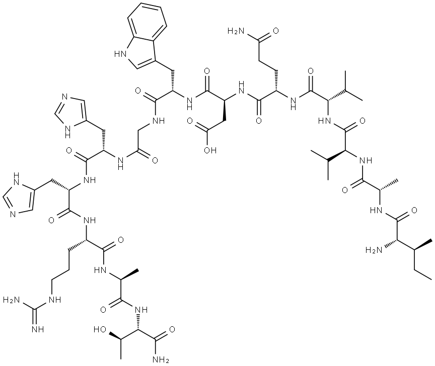 Compstatin control peptide Struktur