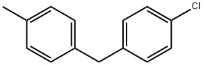 Benzene, 1-chloro-4-[(4-Methylphenyl)Methyl]- Struktur