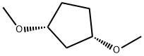 (1α,3α)-1,3-Dimethoxycyclopentane Struktur