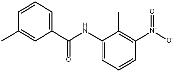 3-methyl-N-(2-methyl-3-nitrophenyl)benzamide Struktur