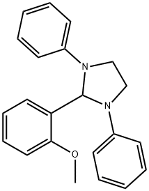 2-(1,3-diphenyl-2-imidazolidinyl)phenyl methyl ether Struktur