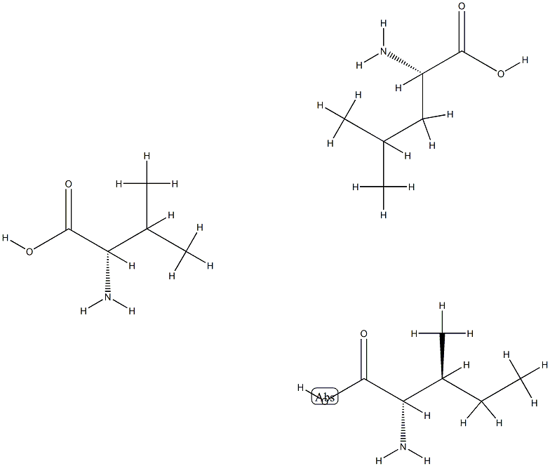 BRANCHED CHAIN AMINO ACIDS Struktur