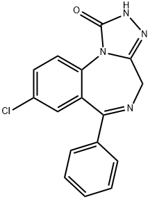 1-oxoestazolam Struktur