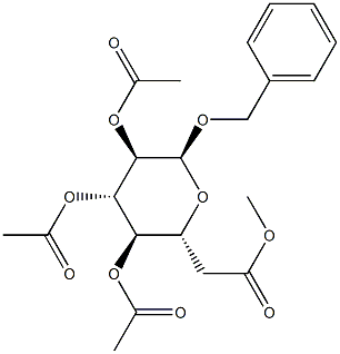 Benzyl α-D-glucopyranoside tetraacetate