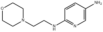 2-N-[2-(morpholin-4-yl)ethyl]pyridine-2,5-diamine Struktur