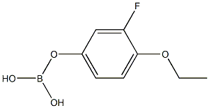 Phenol, 4-ethoxy-3-fluoro-, monoester with boric acid (H3BO3) (9CI) Struktur