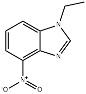 1H-Benzimidazole,1-ethyl-4-nitro-(9CI) Struktur