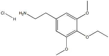 Escaline (hydrochloride) Struktur