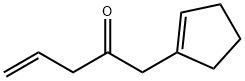 4-Penten-2-one,1-(1-cyclopenten-1-yl)-(9CI) Struktur