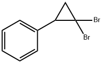 2,2-Dibromocyclopropylbenzene Struktur