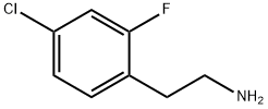 2-(4-chloro-2-fluorophenyl)ethanamine Struktur