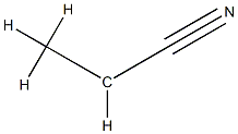 CH3CHCN Struktur