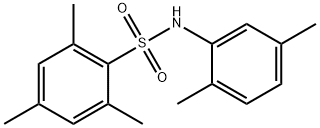 N-(2,5-dimethylphenyl)-2,4,6-trimethylbenzenesulfonamide Struktur