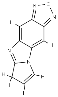 6H-Pyrrolo[1,2:1,2]imidazo[4,5-f]-2,1,3-benzoxadiazole(9CI) Struktur