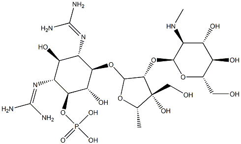 dihydrostreptomycin 6-phosphate Struktur