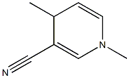 3-Pyridinecarbonitrile,1,4-dihydro-1,4-dimethyl-(9CI) Struktur