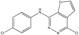 Furo[2,3-d]pyridazin-7-amine, 4-chloro-N-(4-chlorophenyl)-