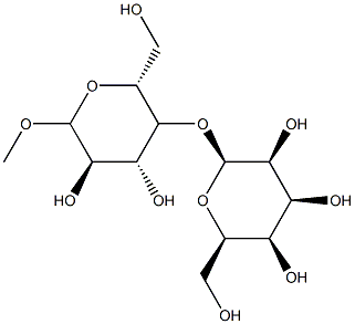 3-methyllactose Struktur