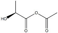 Propanoic acid, 2-hydroxy-, anhydride with acetic acid, (2S)- (9CI) Struktur