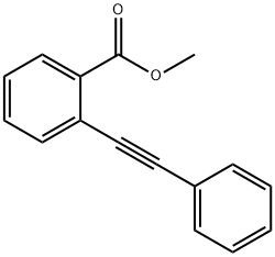 Methyl 2-(phenylethynyl)benzoate Struktur