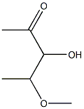 2-Pentulose, 1,5-dideoxy-4-O-methyl- (9CI) Struktur