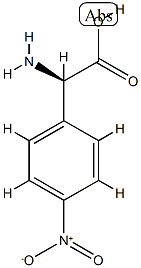 H-D-Phg(4-NO2)-OH Struktur