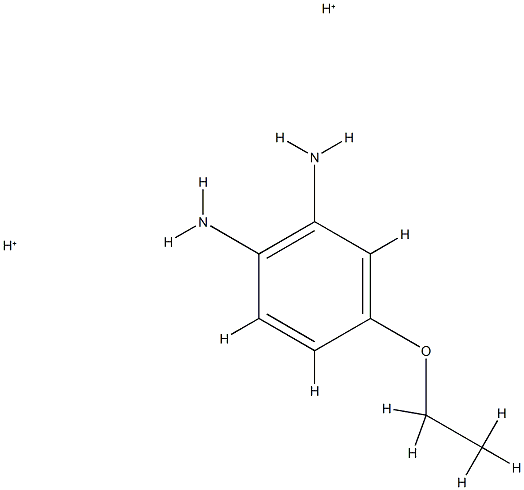 o-Phenylenediamine,  4-ethoxy-,  conjugate  diacid  (8CI) Struktur