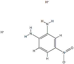 o-Phenylenediamine,  4-nitro-,  conjugate  diacid  (8CI) Struktur