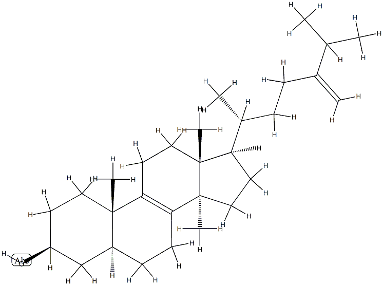 14-methylfecosterol Struktur