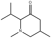 3-Piperidinone,1,5-dimethyl-2-(1-methylethyl)-(9CI) Struktur