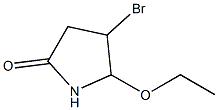 2-Pyrrolidinone,4-bromo-5-ethoxy-(9CI) Struktur