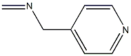 4-Pyridinemethanamine,N-methylene-(9CI) Struktur