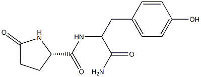 pGlu-L-Tyr-NH2 Struktur