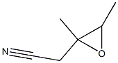 Pentononitrile,  3,4-anhydro-2,5-dideoxy-3-C-methyl-  (9CI) Struktur