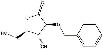 2-O-Benzyl-D-arabinoic acid γ-lactone Struktur