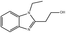 1H-Benzimidazole-2-ethanol,1-ethyl-(9CI) Struktur