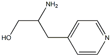 4-Pyridinepropanol,-bta--amino-(9CI) Struktur