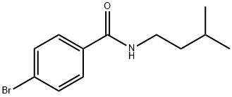 4-bromo-N-(3-methylbutyl)benzamide Struktur