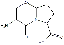 2H-Pyrrolo[2,1-b][1,3]oxazine-6-carboxylicacid,3-aminohexahydro-4-oxo-(9CI) Struktur