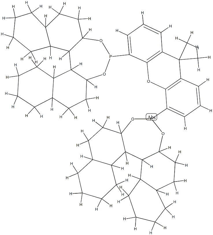 (11BR, 11'BR)-4,4'-(9,9-DIMETHYL-9H-XAN& Struktur