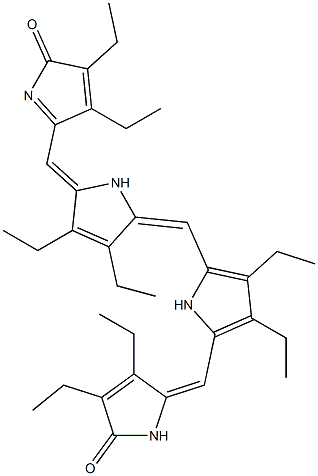 octaethylbiliverdin Struktur