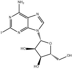 2-IODOADENOSINE Structure