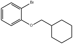 1-bromo-2-(cyclohexylmethoxy)benzene Struktur